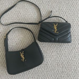 YSL pair of purses. Like new.